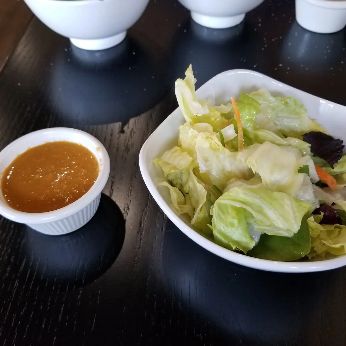 House Salad with Ginger Dressing