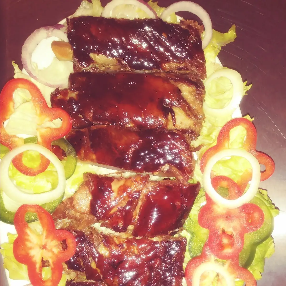 Costillas BBQ Ribs