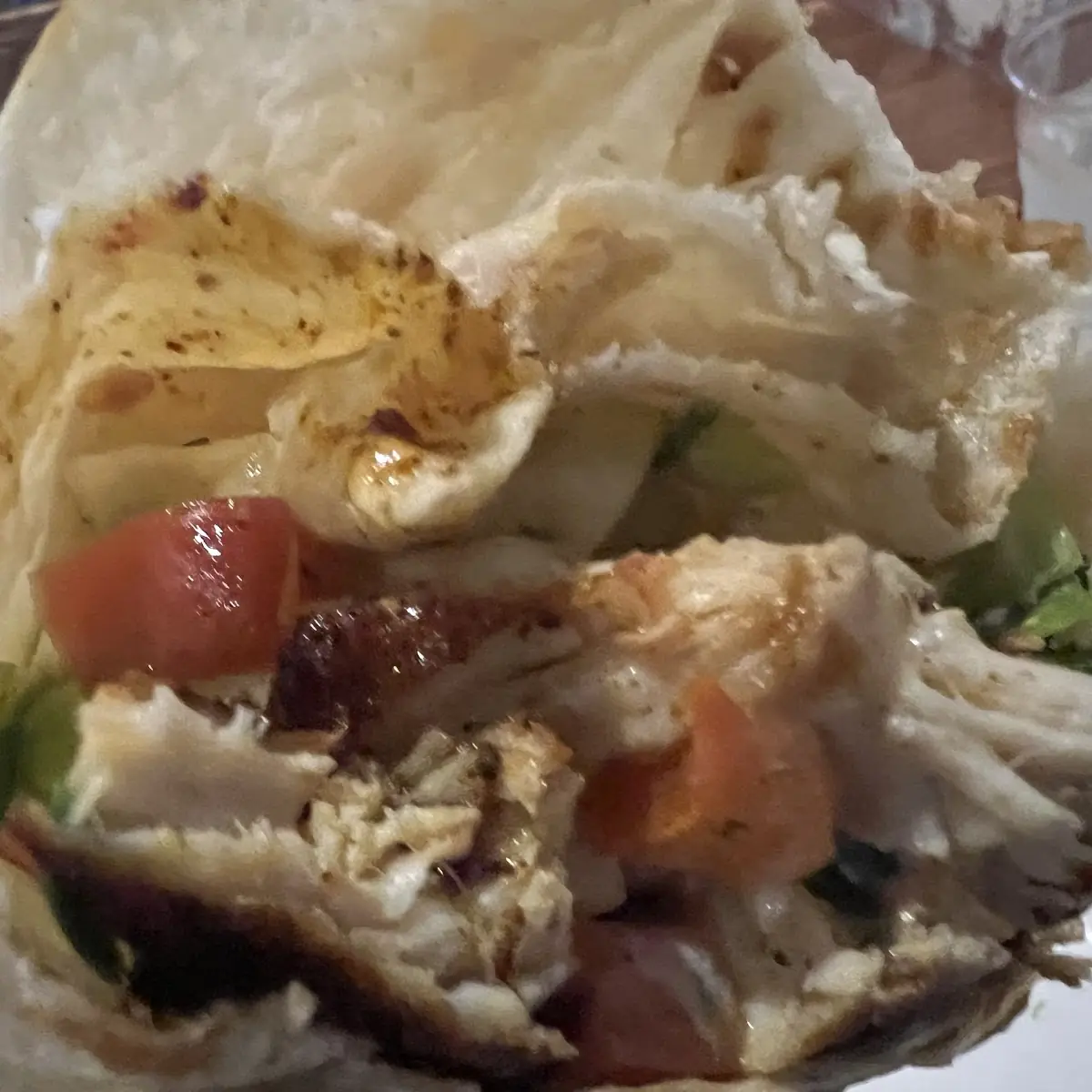 Blackened Chicken Burrito