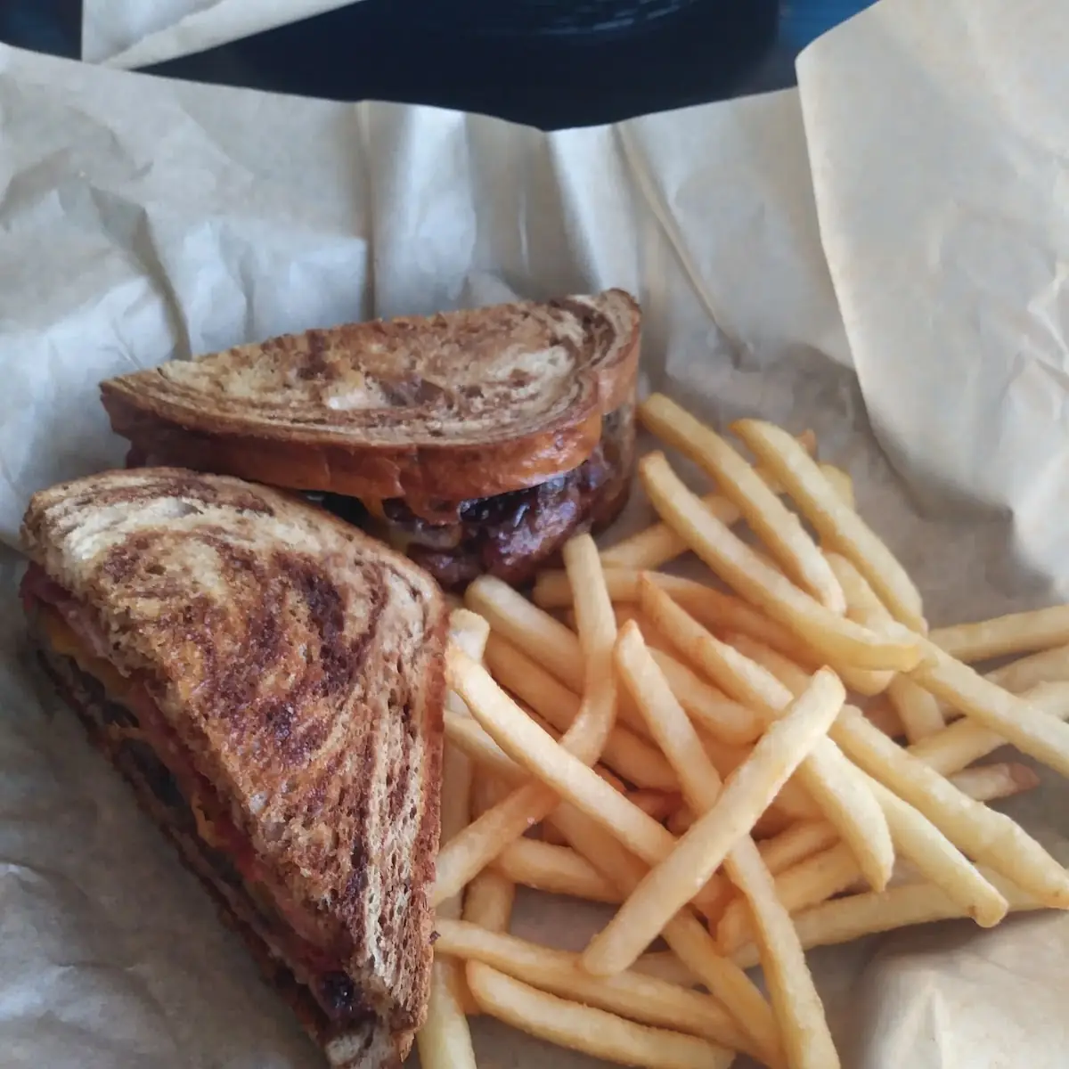 BBQ Patty Melt