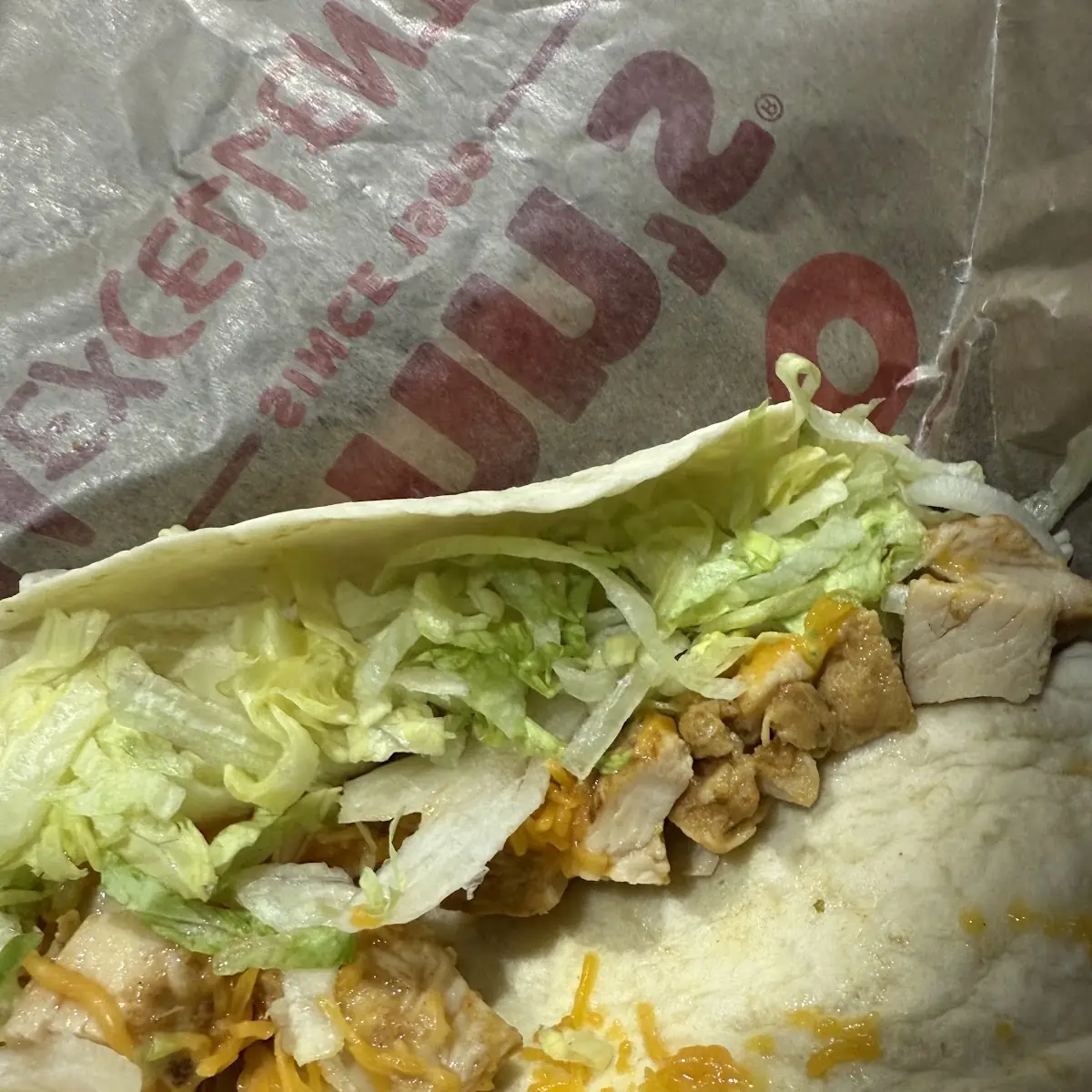 Chicken Soft Taco
