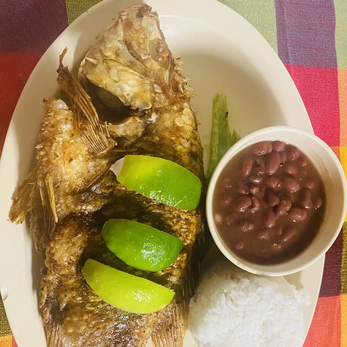 Whole Fried Mojarra