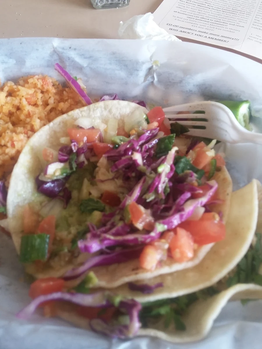 Taco Trio w Esp Rice