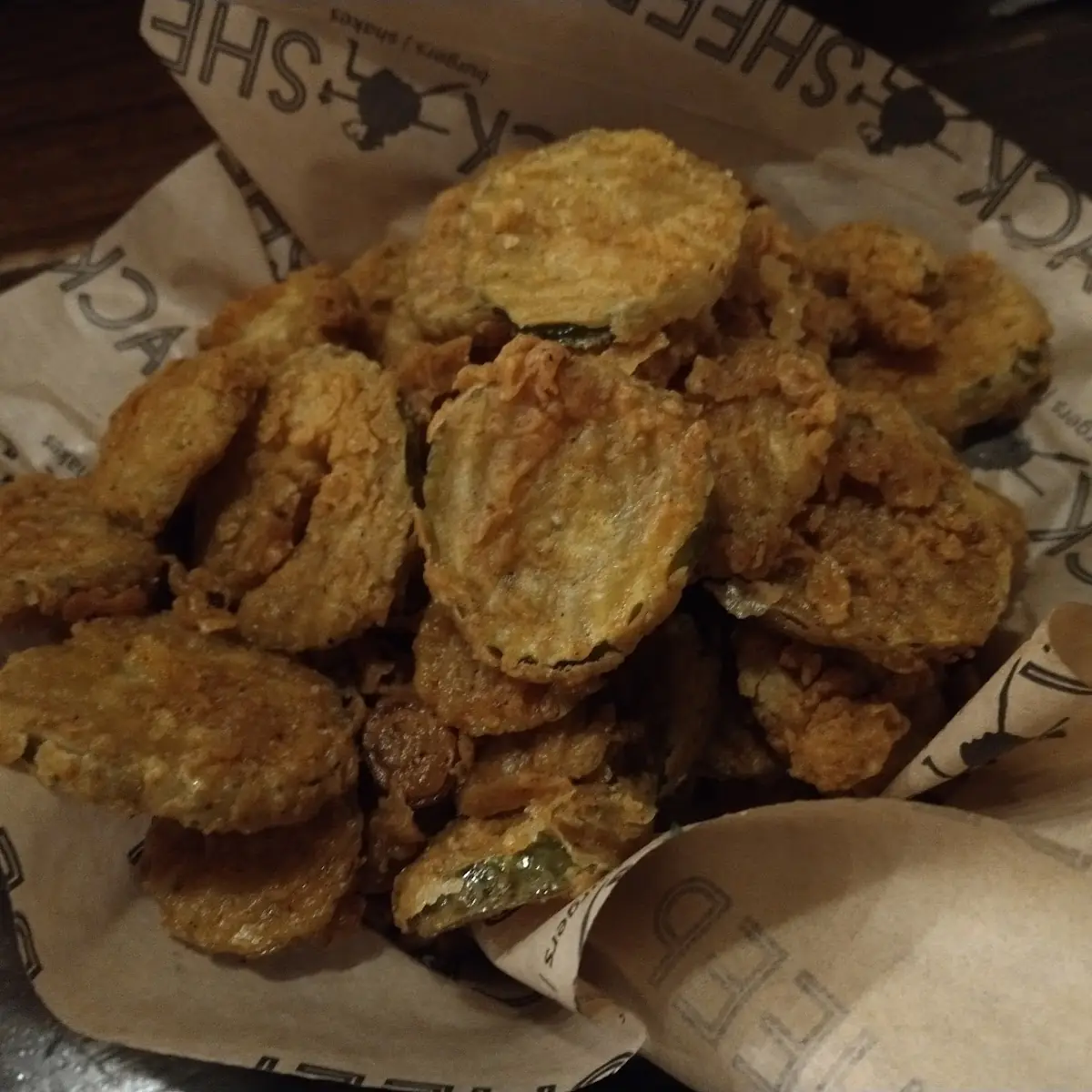 Habanero Fried Pickles