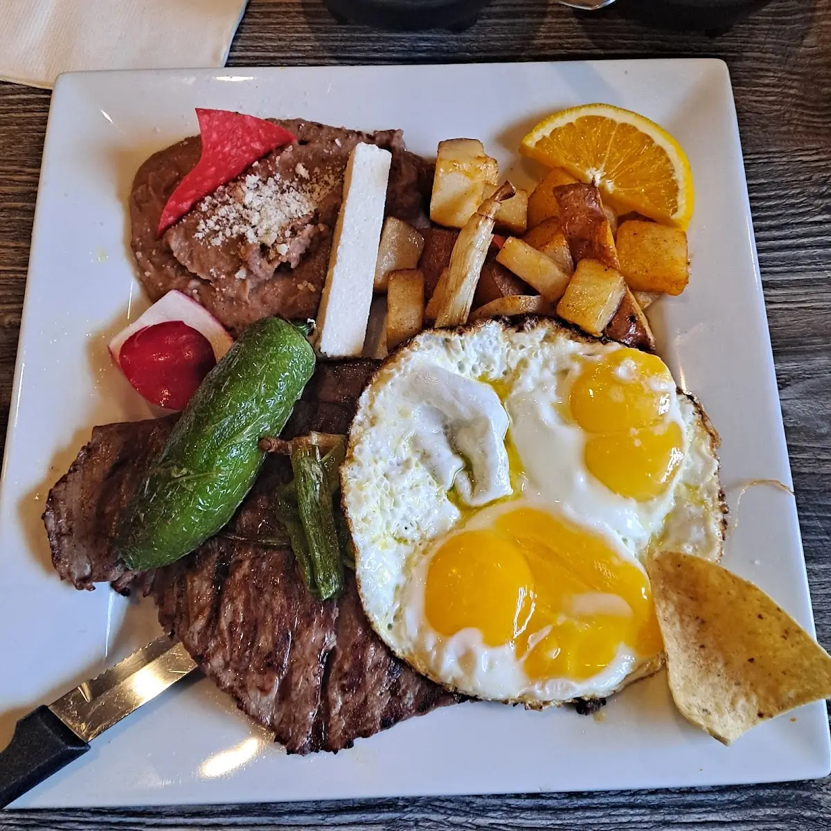 Carne Asada Plato