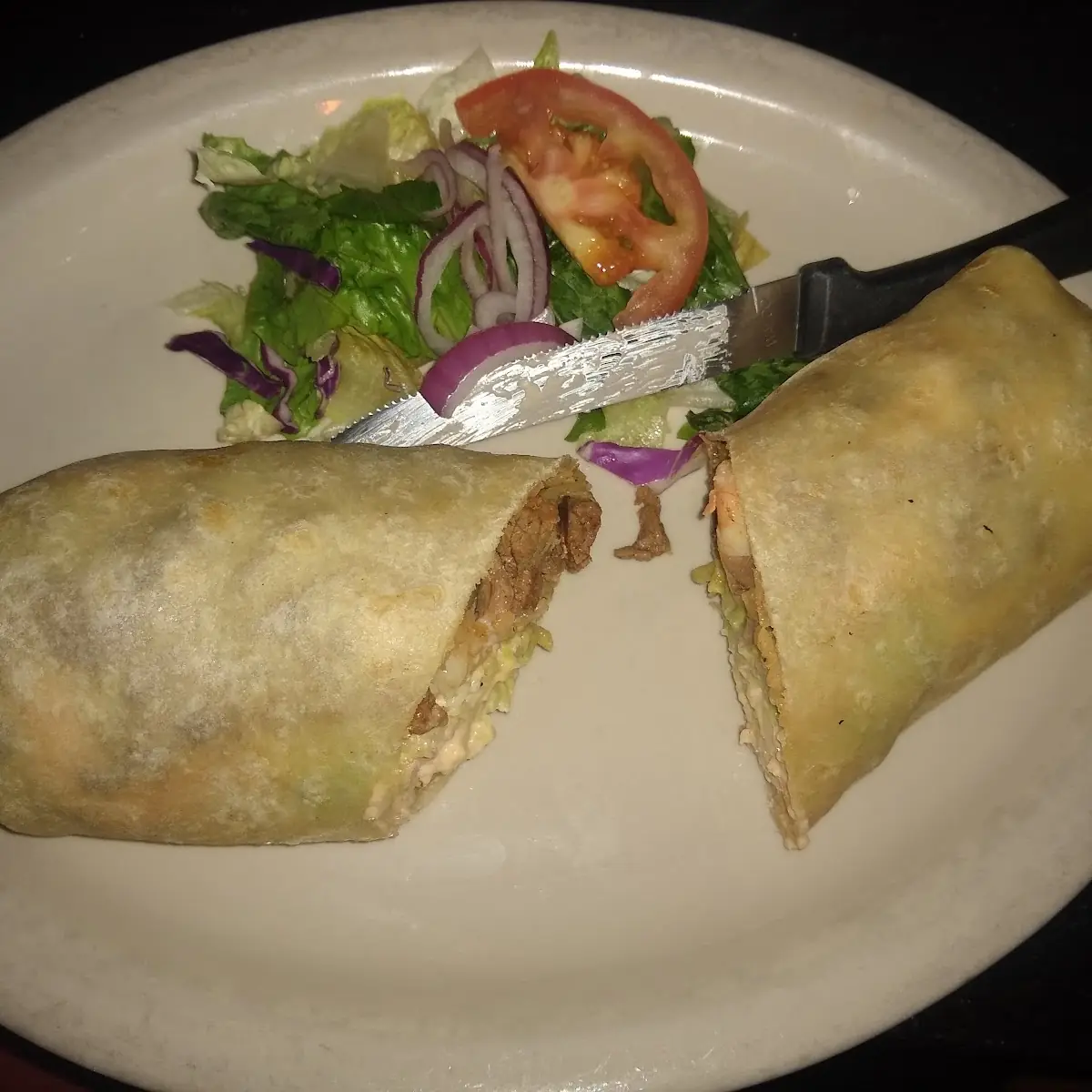 Surf and Turf Burrito