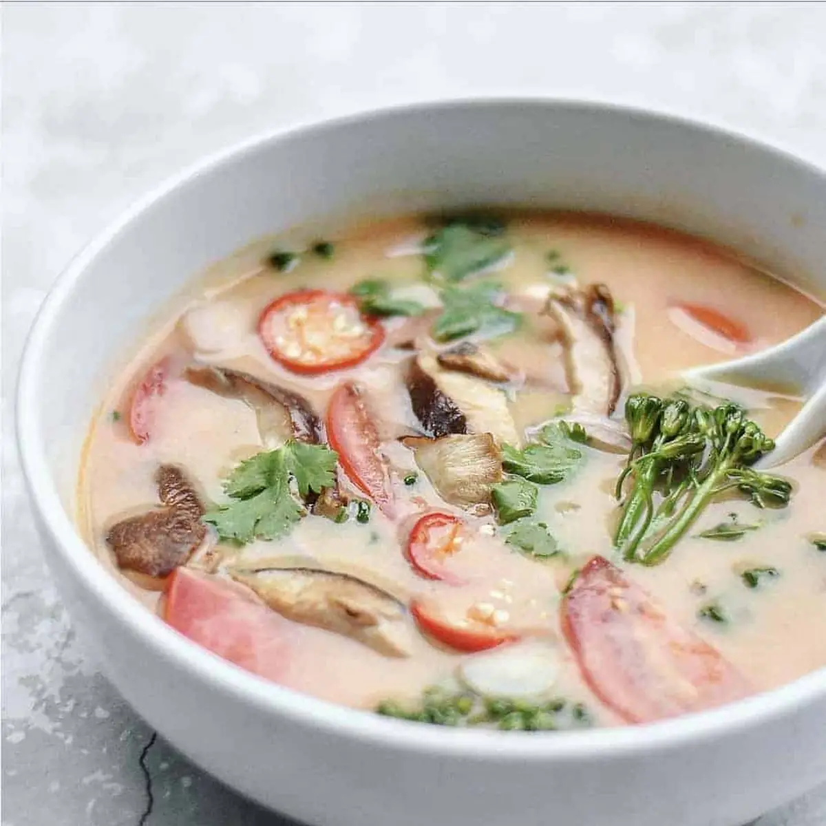Coconut Chicken Soup - Tom Ka Gai