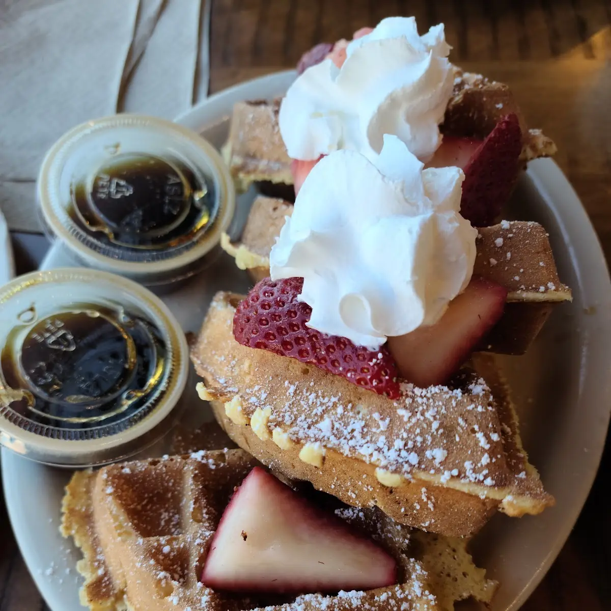 Double Berry Waffle