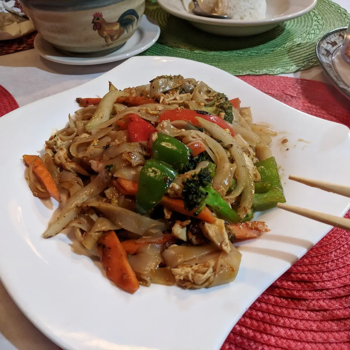 Basil Noodle Drunken Noodle