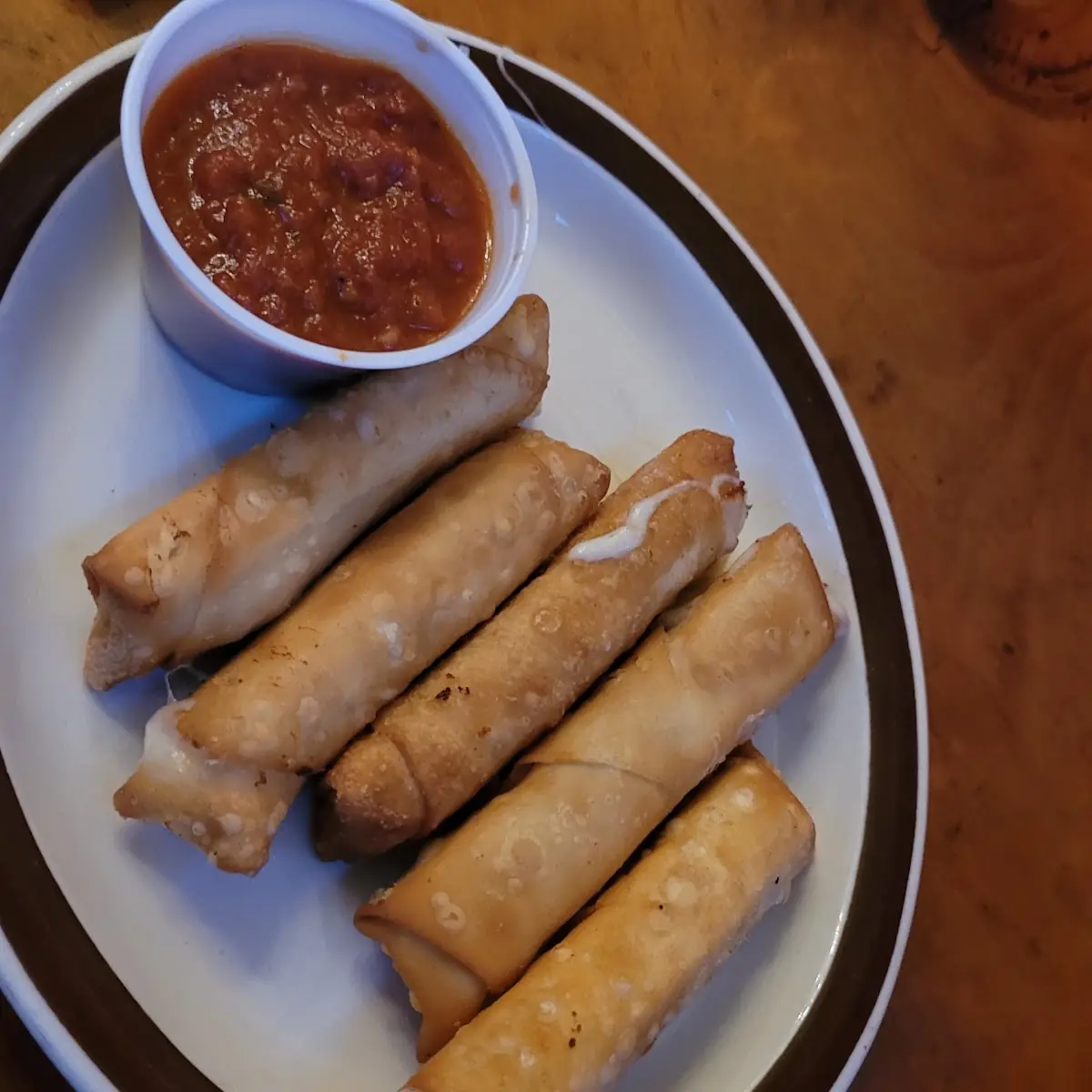 Fried Mozzarella Sticks with Marinara