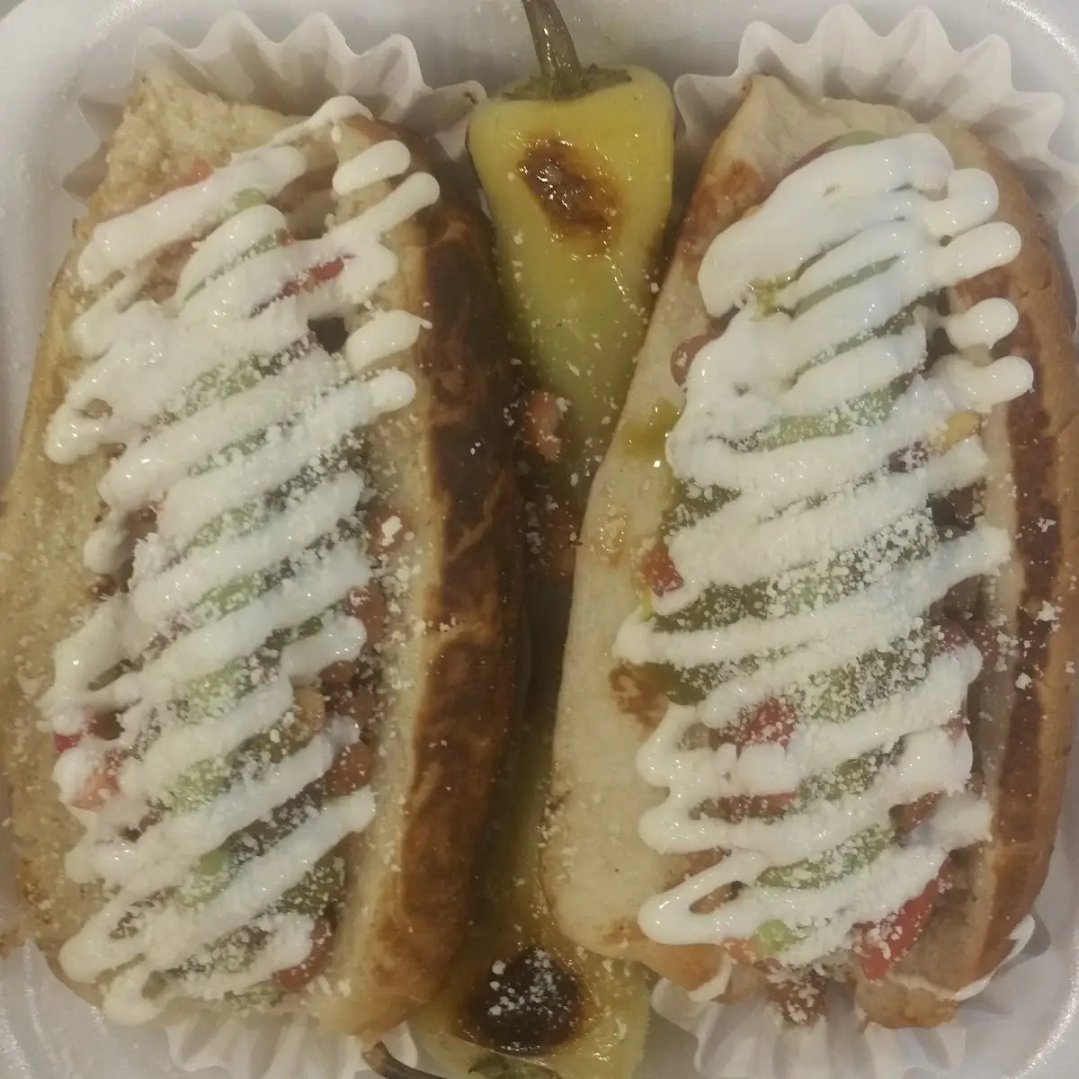 Sonora Style Hot Dogs Bacon Wrapped