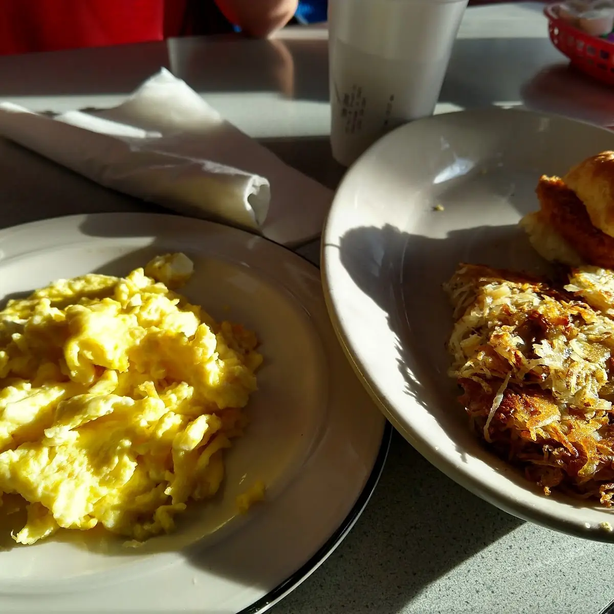 Chicken Biscuit Eggs Hash Brown