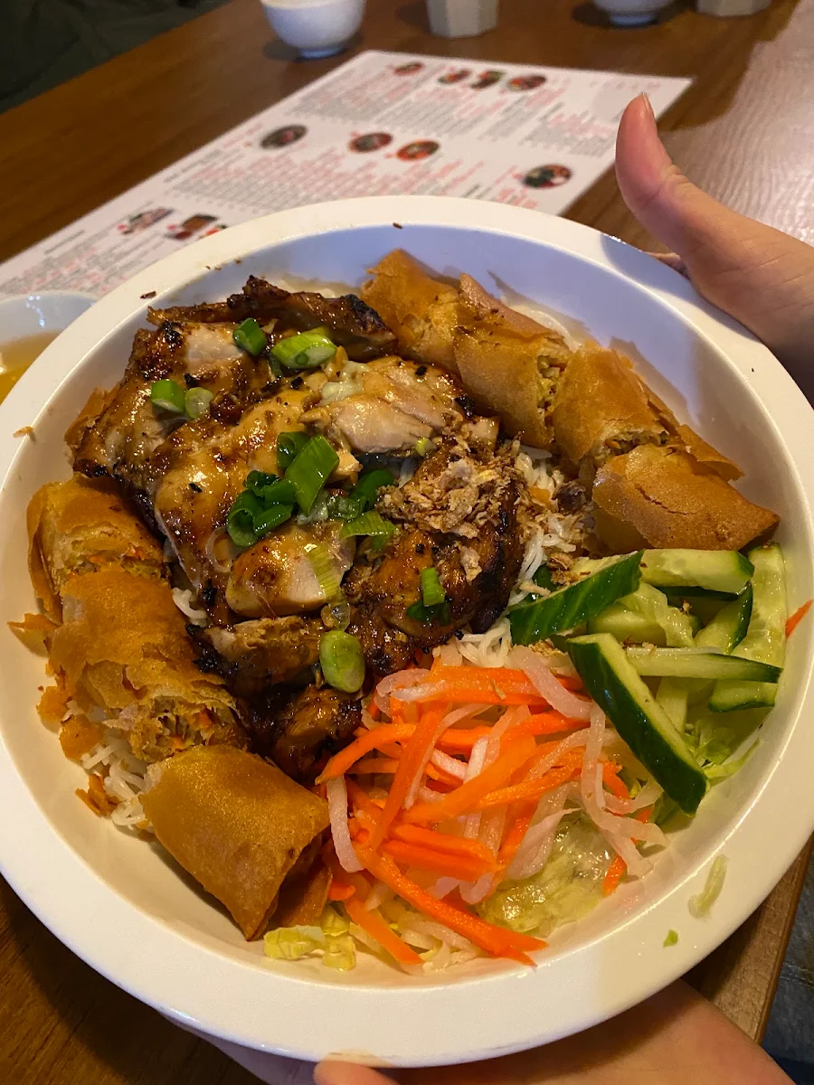 Bún Chả Nem Thịt Gà, Pho 777 Vietnamese Restaurant Langley