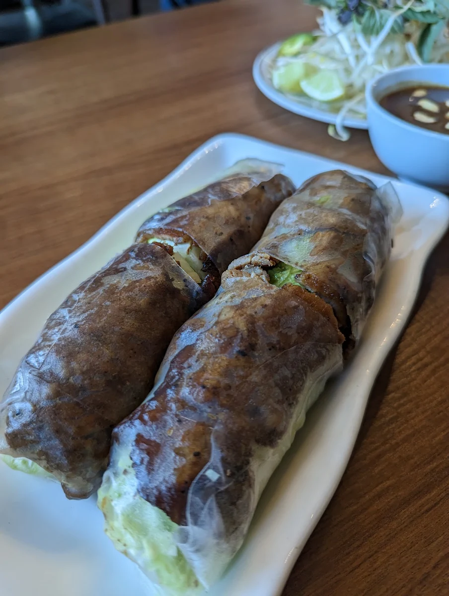 Grilled Chicken Salad Roll, Pho 777 Vietnamese Restaurant Langley