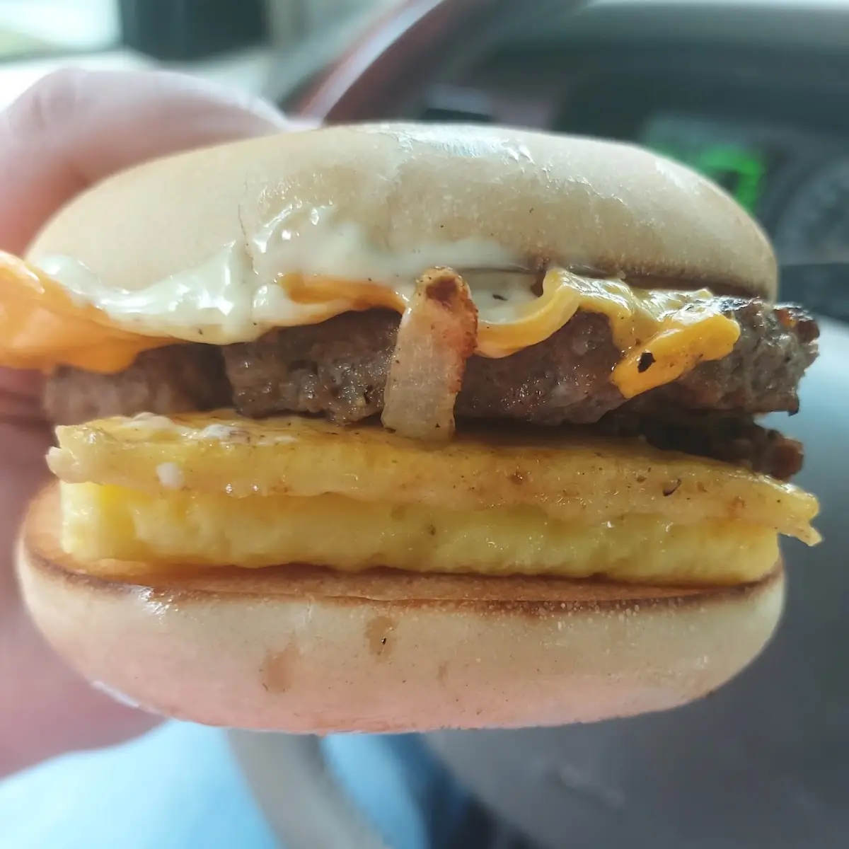 Steak Egg Cheese Bagel