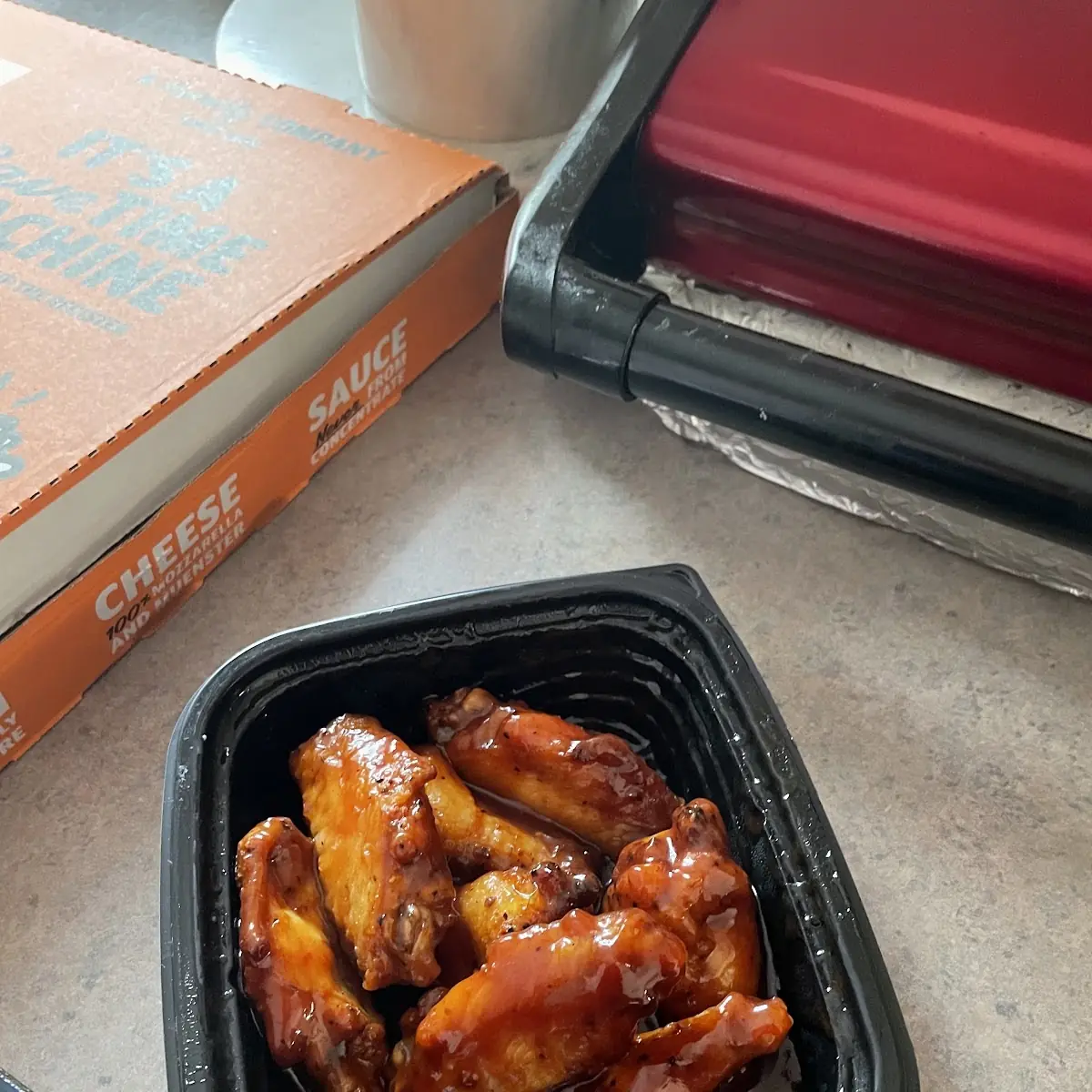 8 Piece Oven Baked Caesars Buffalo Wings