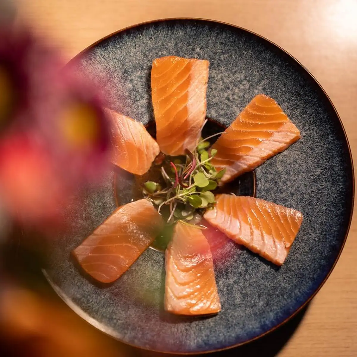 Seared Salmon Carpaccio