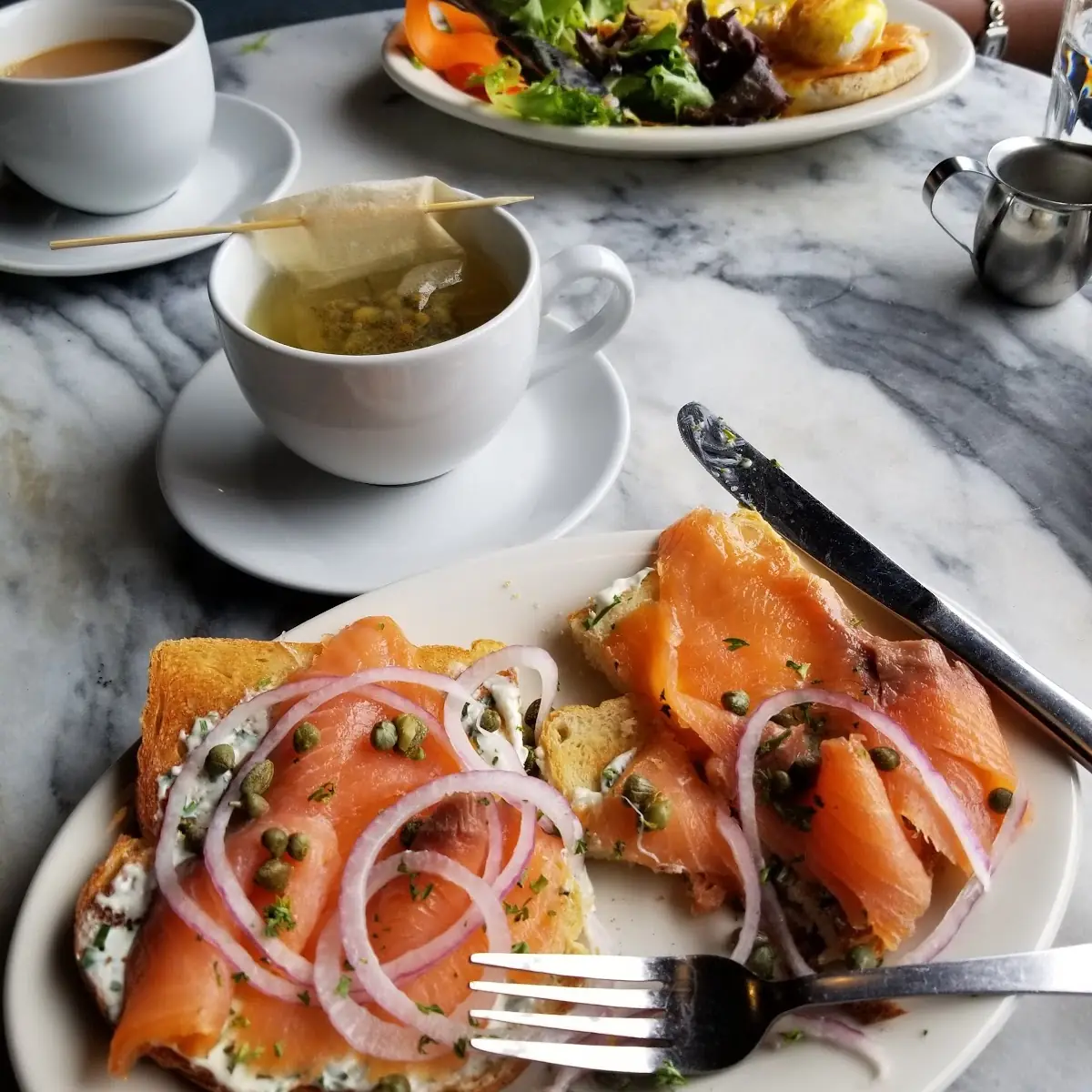 Smoked Salmon Toast