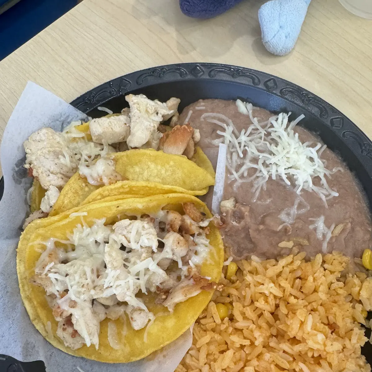 Kids Chicken Tacos
