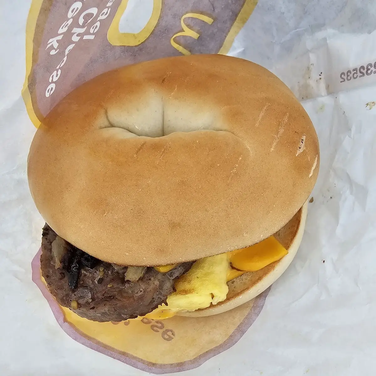 Steak Egg Cheese Bagel Meal