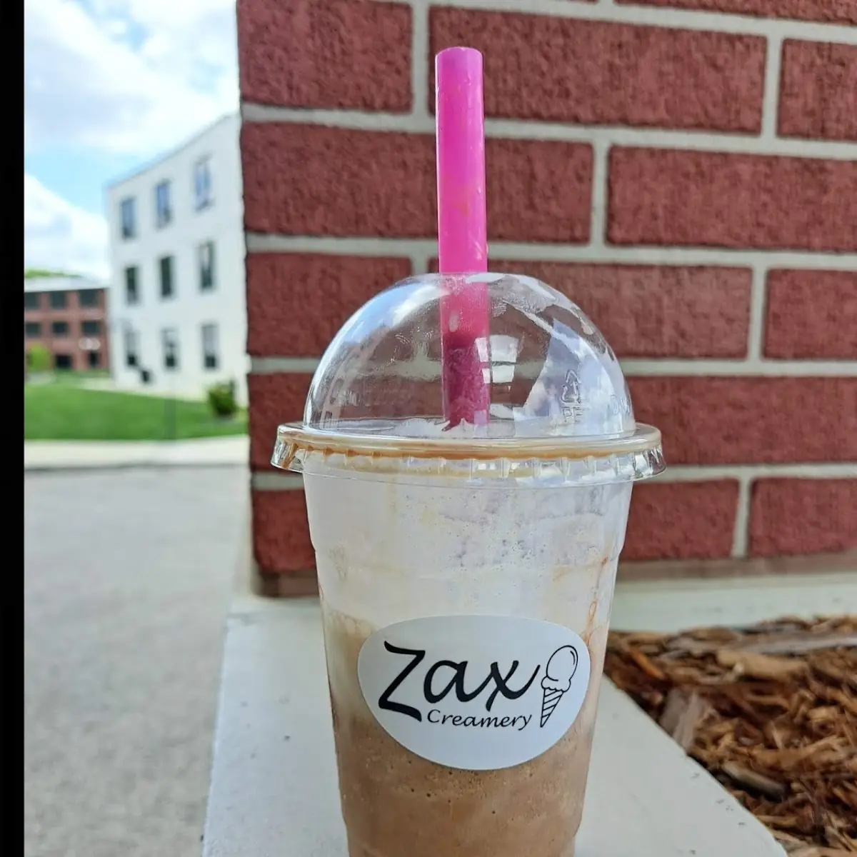 Raspberry Dark Mocha Frappe