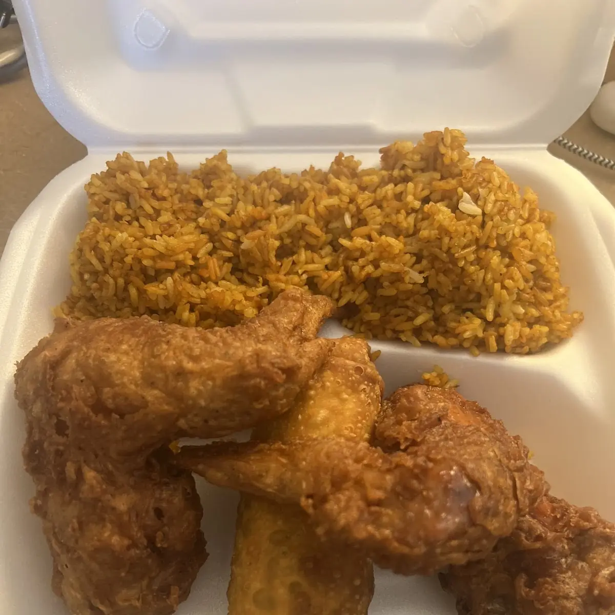 Fried Shrimp & Chicken Wing