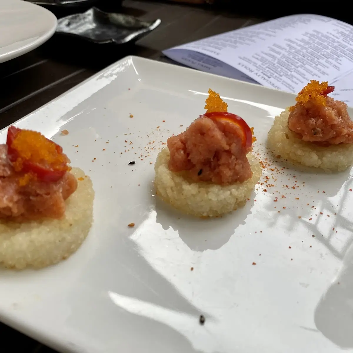 Spicy Tuna over Crispy Rice