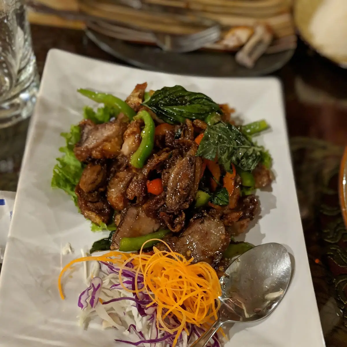 Garlic & Black Pepper Duck