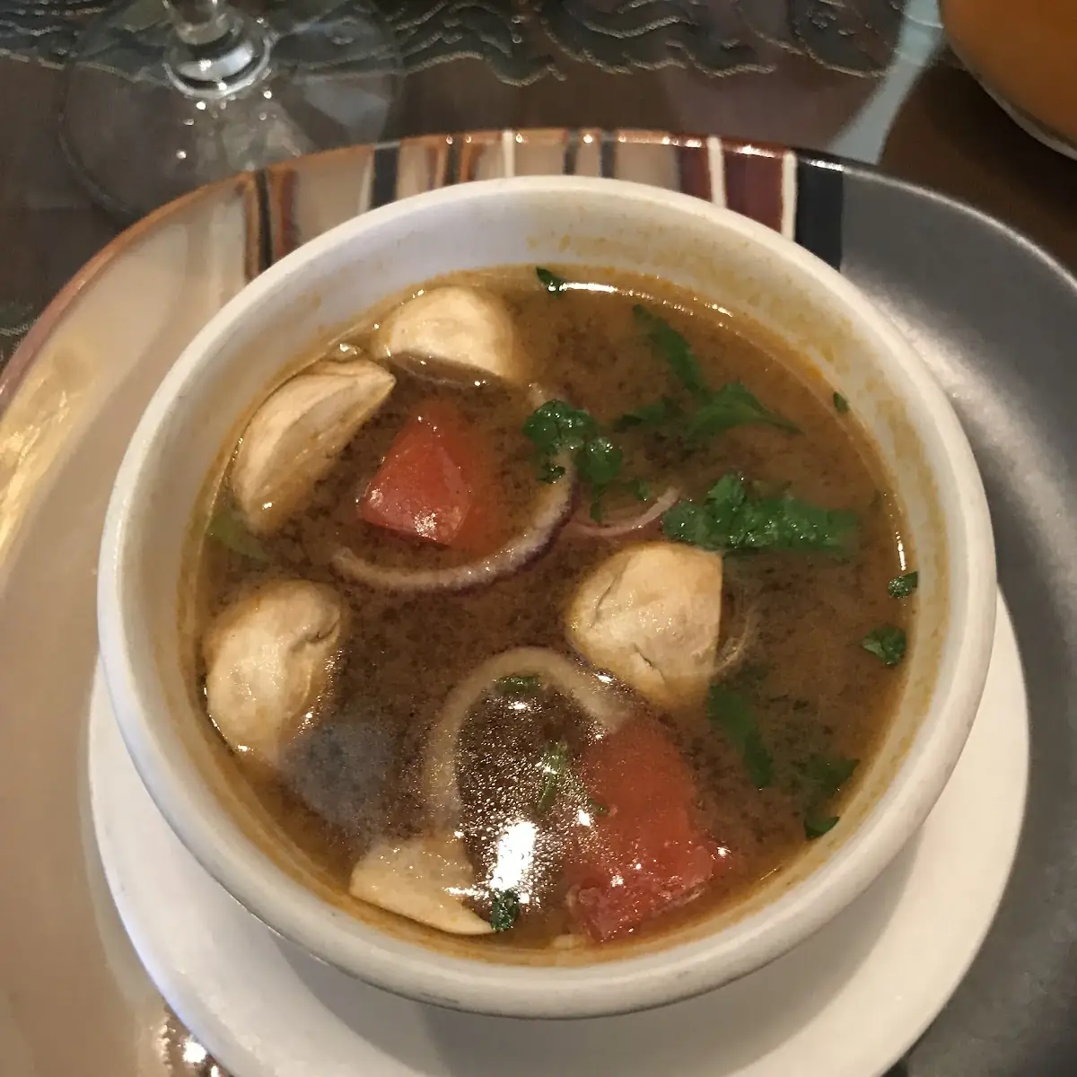 Tom Yum Gai Soup