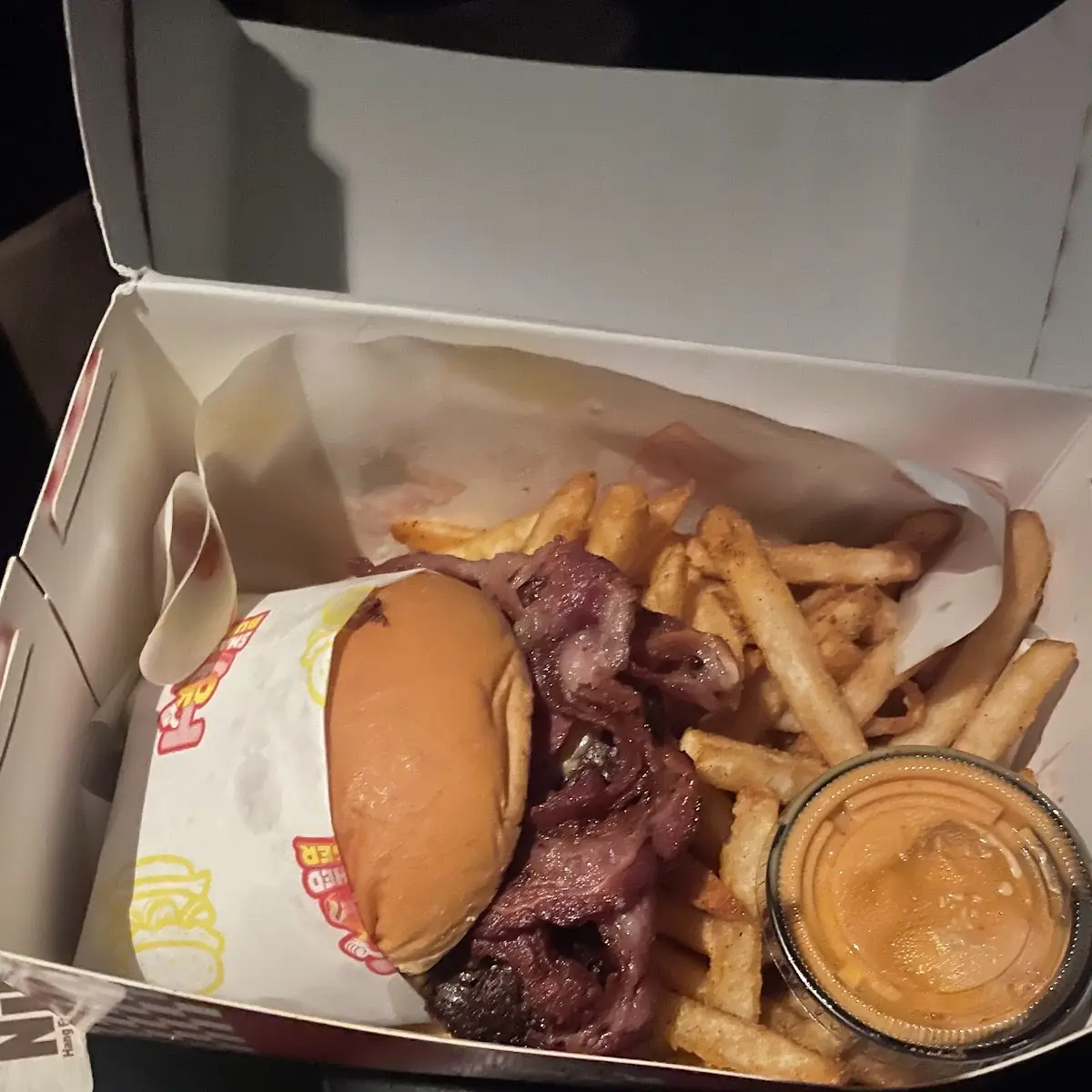 Beef Bacon Cheese Burger Combo