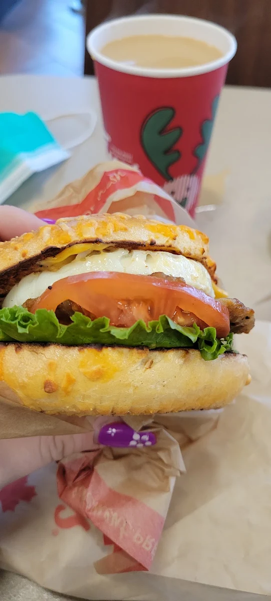 Sausage and Egg on an English Muffin, Tim Hortons