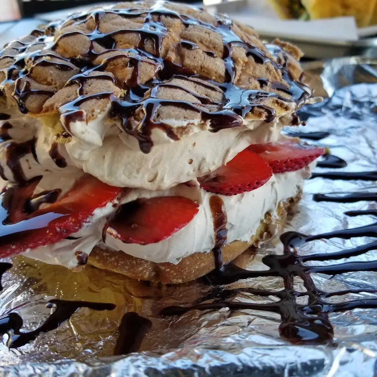 Strawberry Nutella Concha