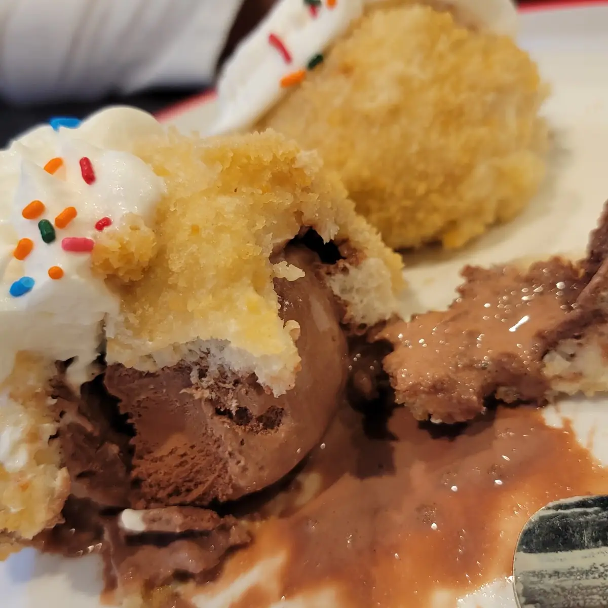 Fried Ice Cream Chocolate Flavor