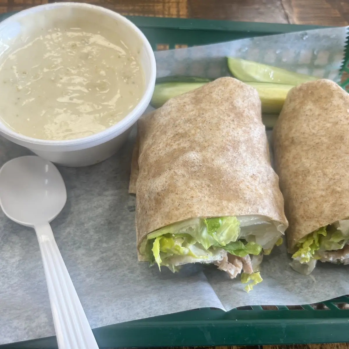 Grilled Chix Caesar Wrap