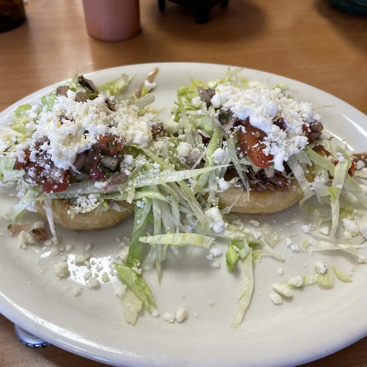 Shredded Beef Sopes