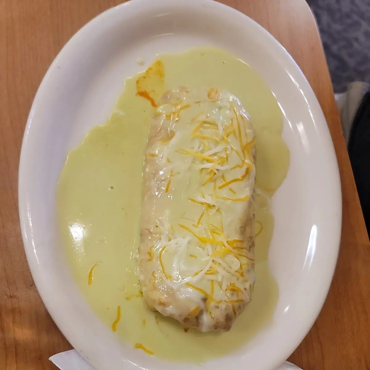 White Chimichanga