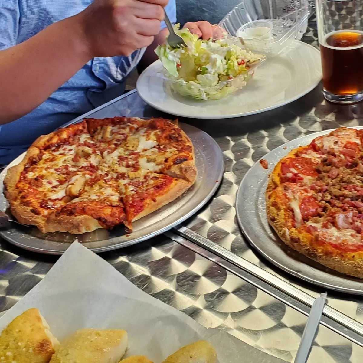BBQ Chicken Club Pizza Pie