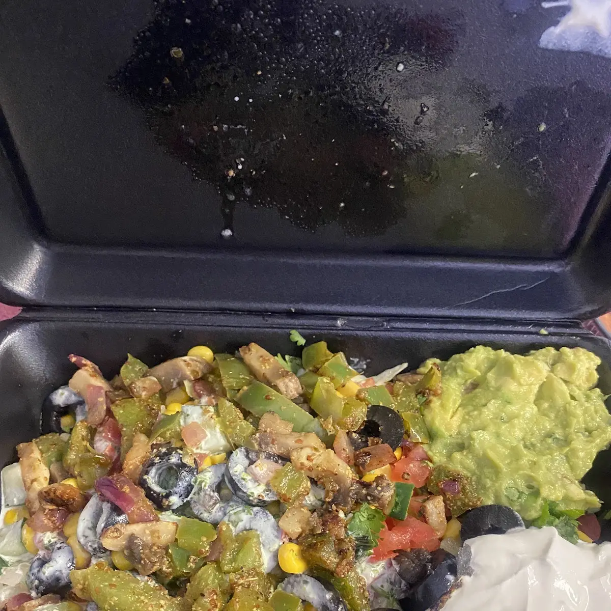 Nachos with Cheese Dip and Chips on the Side
