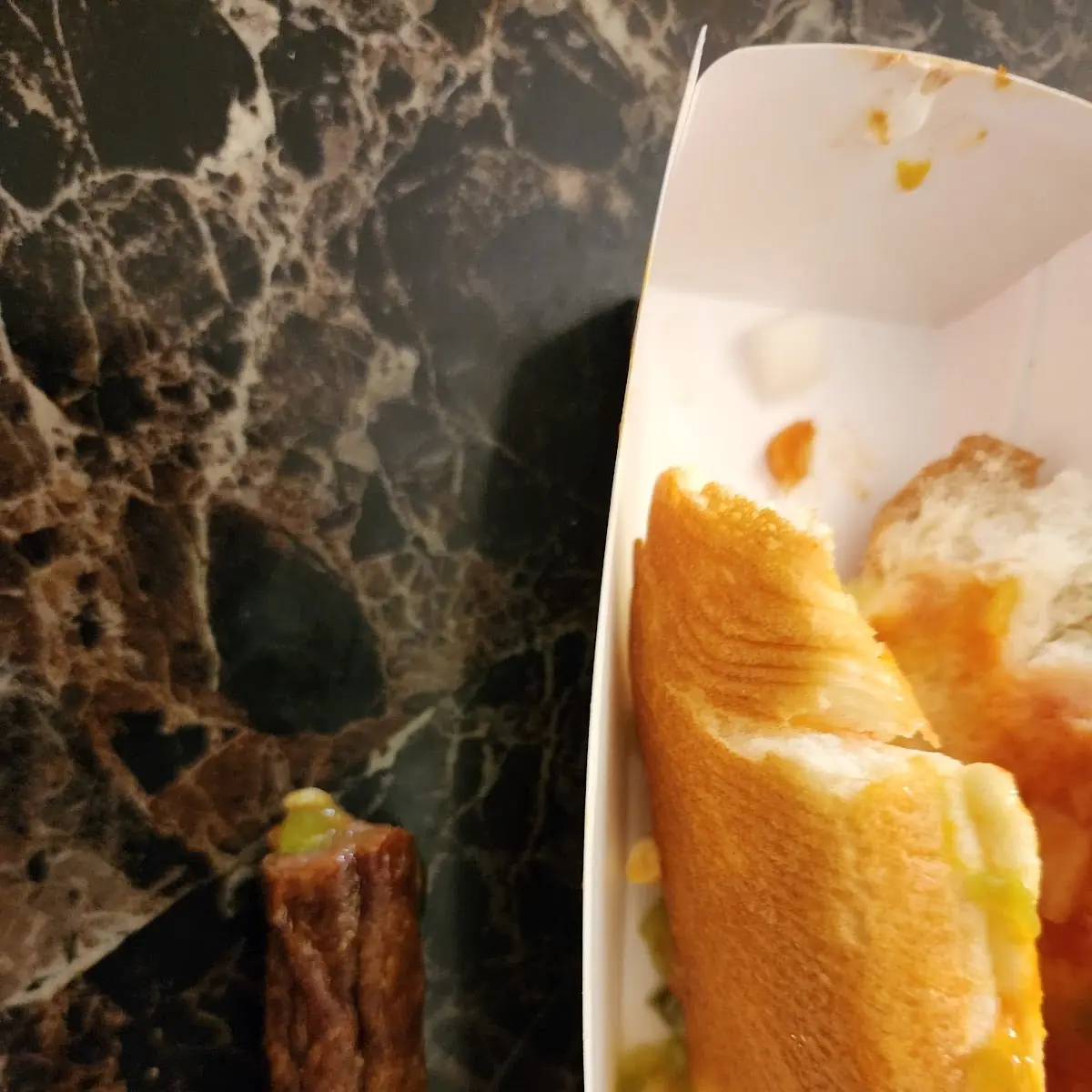 Yesterdays Hot Dog