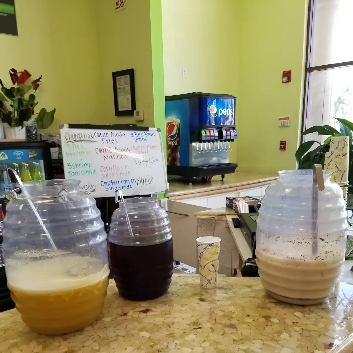 Aguas Frescas Flavored Fresh Drinks