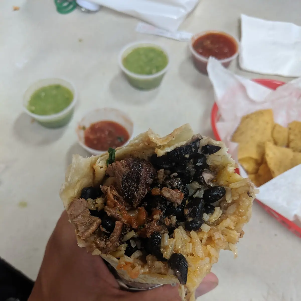 Carne Asada Burrito