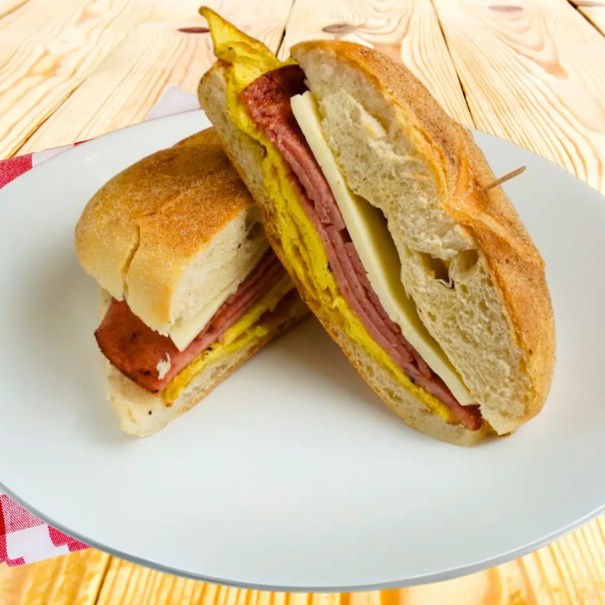 Taylor Ham Egg & Cheese