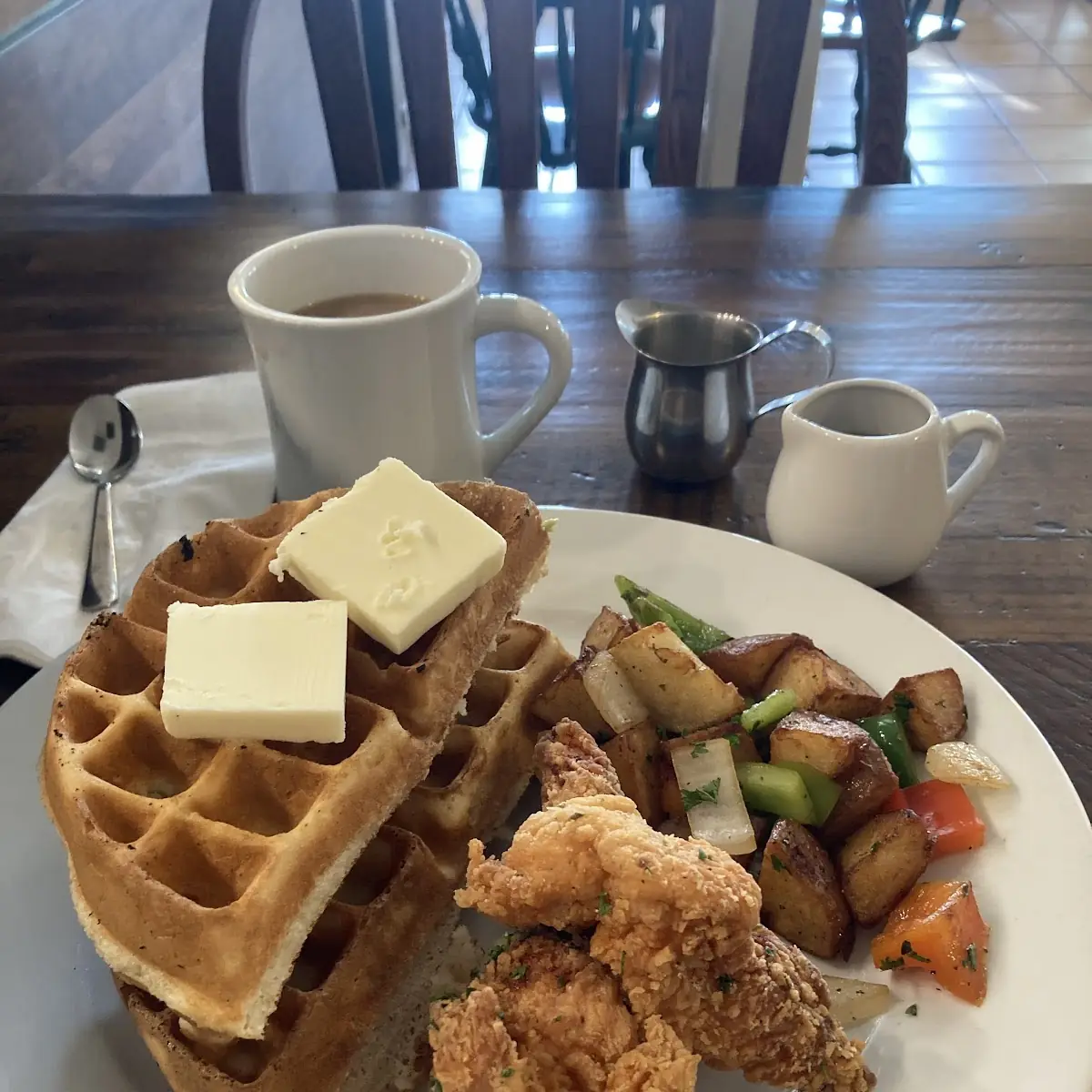 Chicken and Waffles