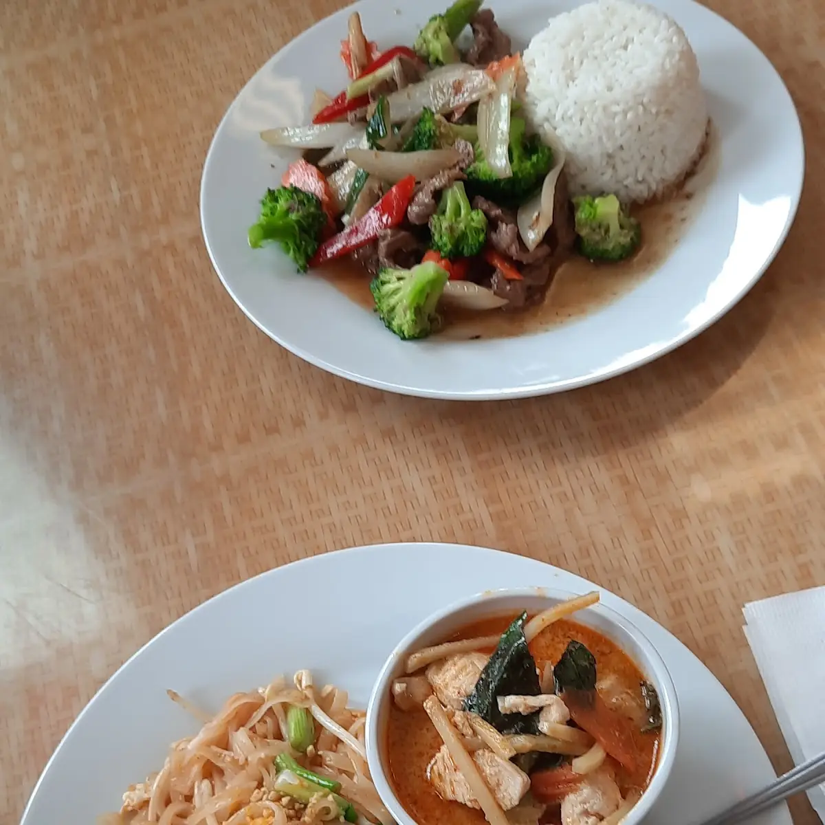 Chicken Curry Pad Thai