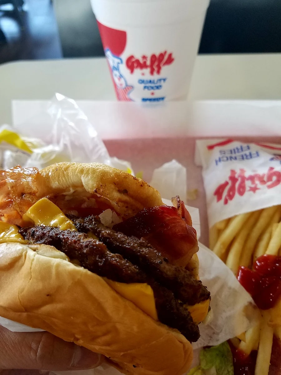 Bacon Cheeseburger and Fries