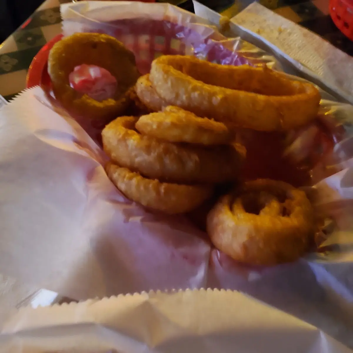 Basket O Beer Battered Rings