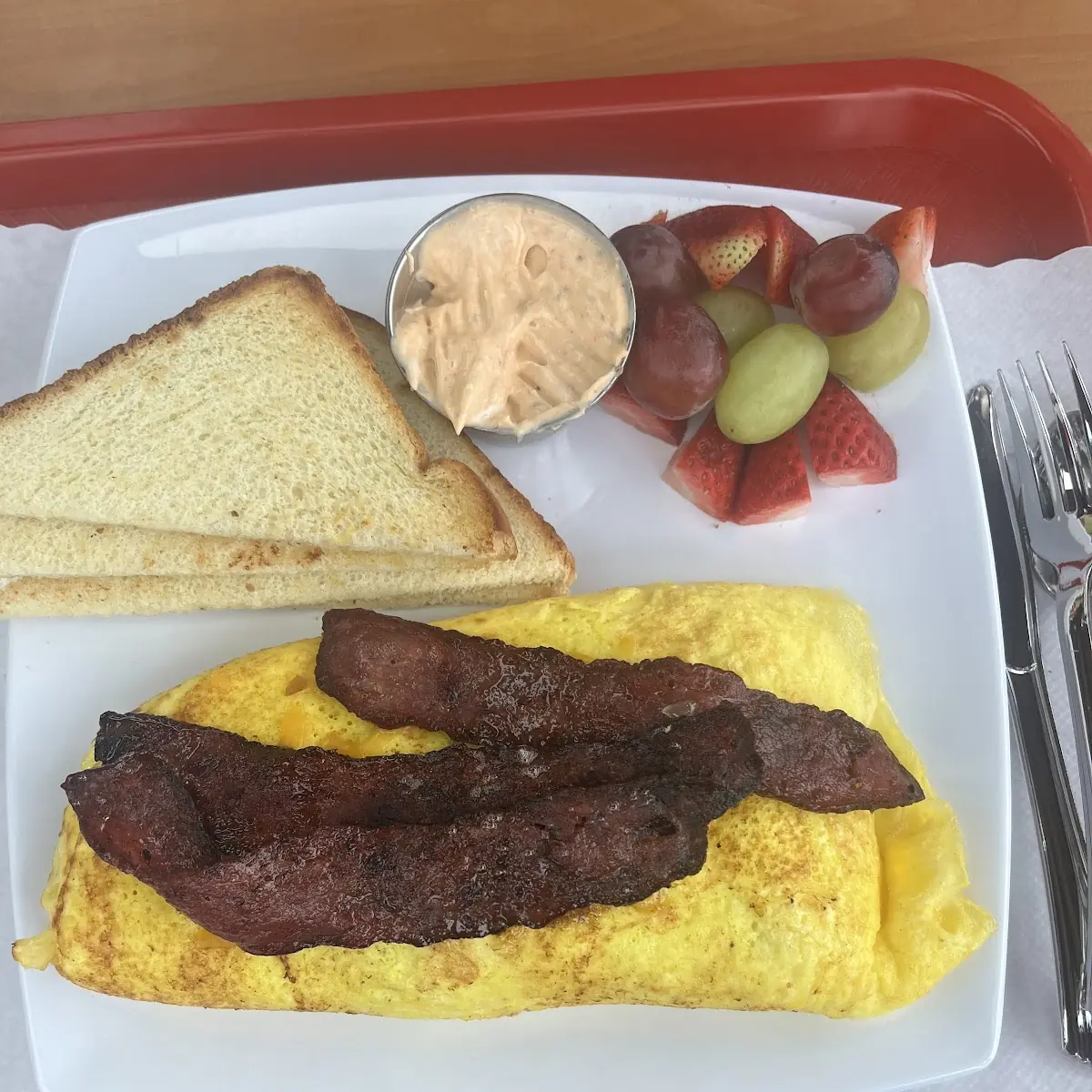Meat Lover Egg Omelet