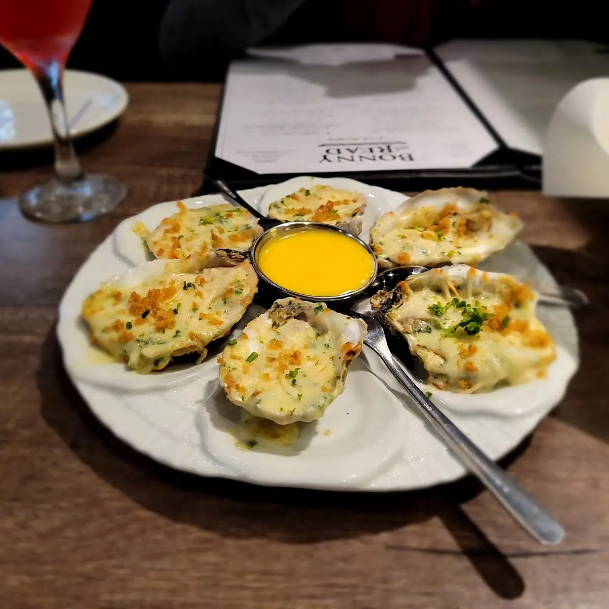 Oysters Rockefeller