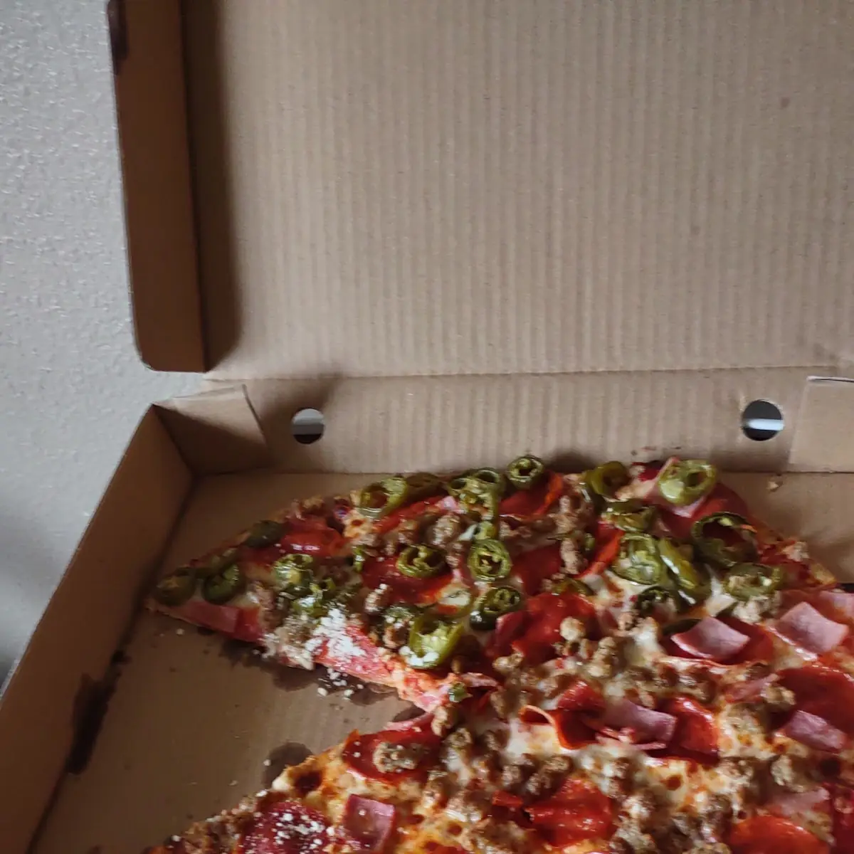 5 Meat Lovers Pizza with Jalapenos