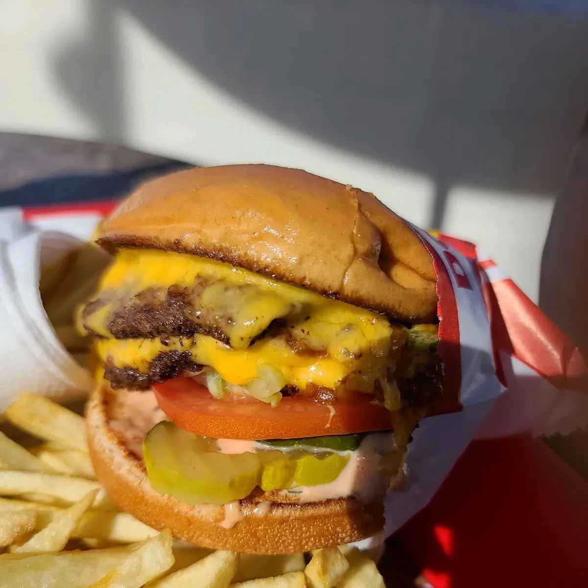 Double Double Cheeseburger Animal Style